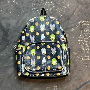 Distressed dragon ball super Funko pop mini backpack